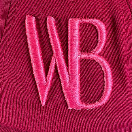Double You Bee Cap Raspberry - Wit Bliksem Wear